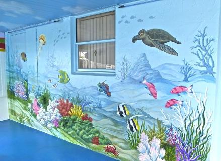 Under the Sea Mural,  Mural Mural On The Wall Inc.