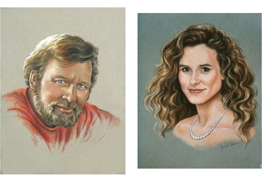 Pastel Portrait, Portrait Artist, Mural Mural On The Wall Inc.