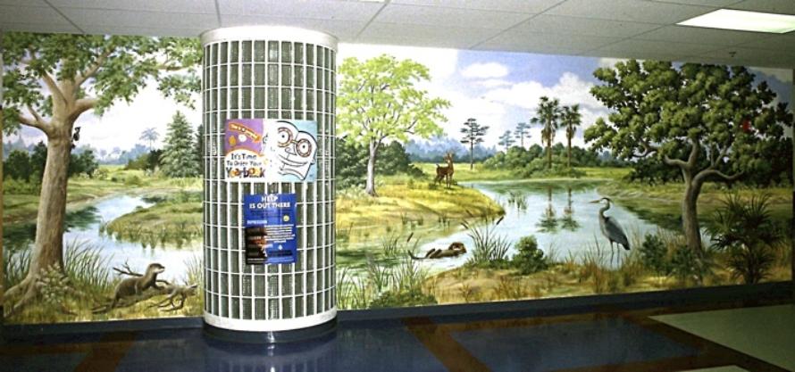 FLA Everglades Wildlife Mural, Mural Mural On The Wall Inc.