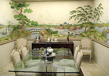 Japanese Landscape Mural, Mural Mural On The Wall Inc.