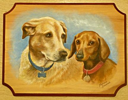 Dog Portraits, Pet Portrait, Mural Mural On The Wall, Inc.