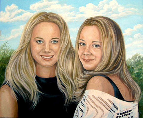 Custom Oil Portraits, Children's Portraits, Mural Mural On The Wall Inc.